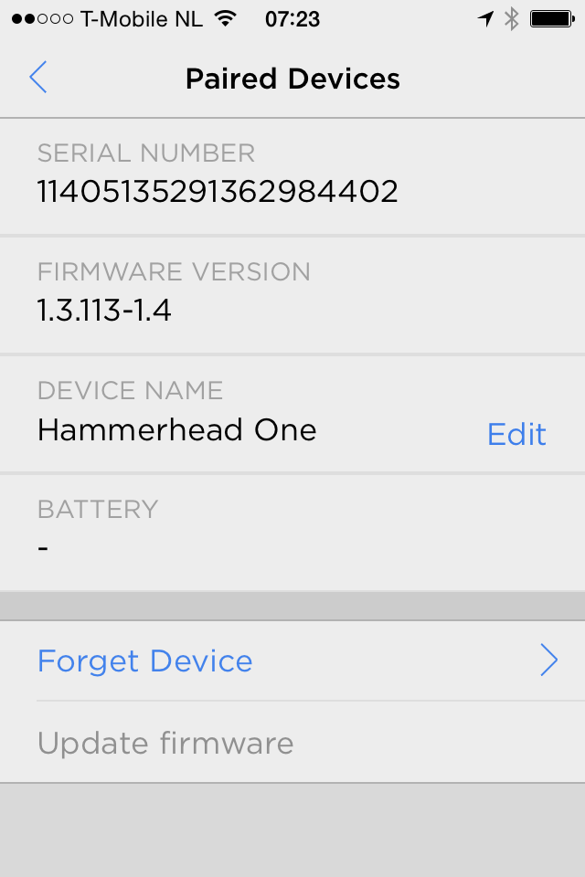 Hammerhead App