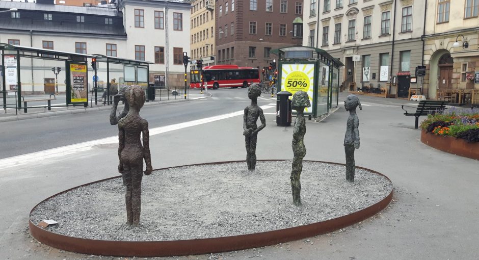 Stockholm Statues outside the Opera