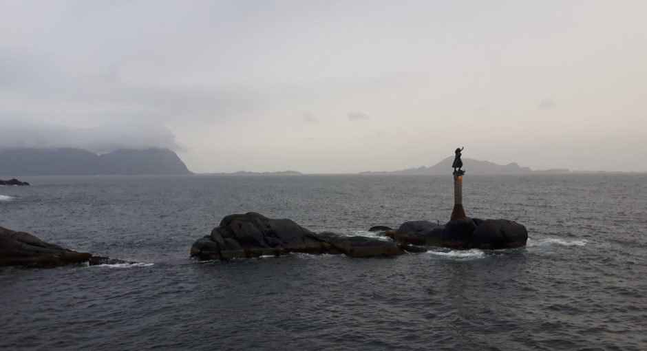 Lofoten Sørvågen Norway Harbour entry